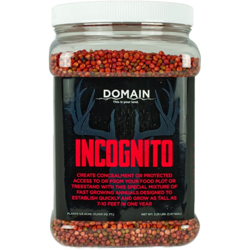 Domain Incognito Seed FP325 3.25 lbs 1/4 Acre Sorghum & Egyptian Wheat Mix