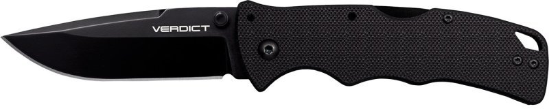 Cold Steel CSFLC3SP10A Verdict 3" Spear Point AUS-10A Blade G10 Handle