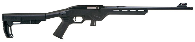 Citadel CIT22LRB Trakr 22 LR 18" Blued Barrel Black Synthetic Stock