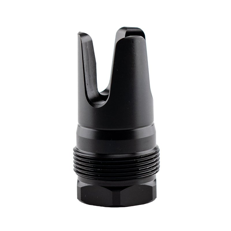 Rearden 10002 Flash Hider, 5/8X24, Square Shoulder, Nitride Black