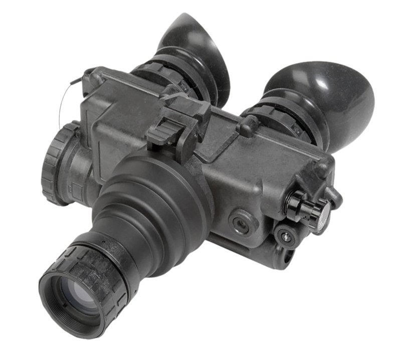 AGM Global Vision 12PV7123283111 PVS-7 3AL1 Night Vision Goggles Black 1x 64-72 Ip/mm Resolution