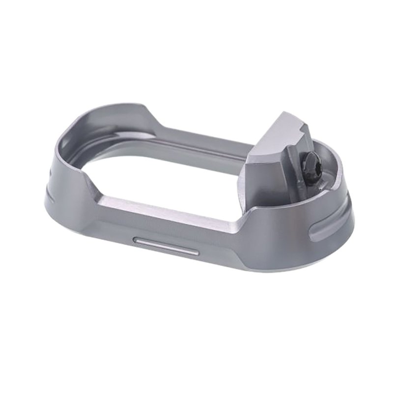 Tyrant CNC Glock 19 Gen 3-4 Grey Aluminum Magwell