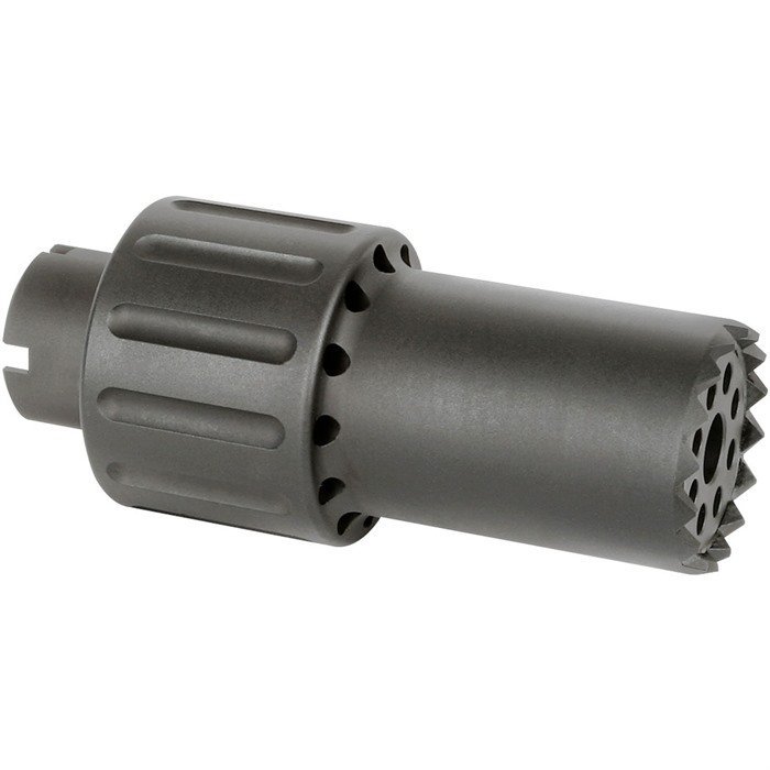 Midwest Industries MI-ALPHA-BD24MM Blast Diverter 24mm Black Matte