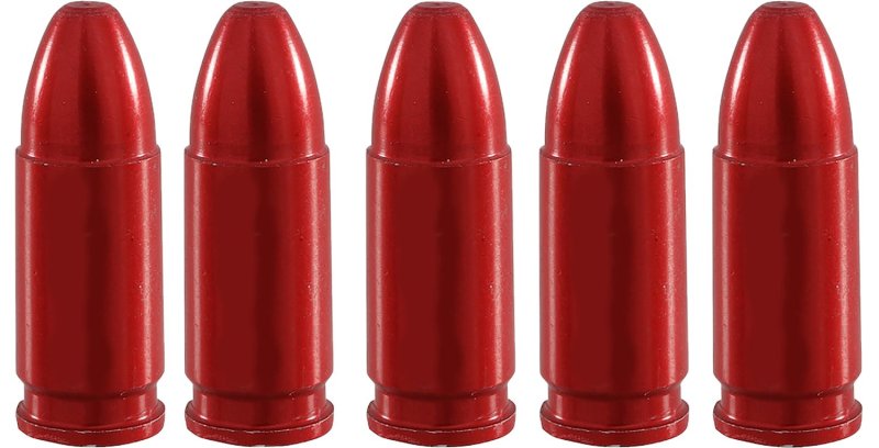 Carlson's 00065 Snap Cap Pistol 10mm 5pk Plastic with Metal Base