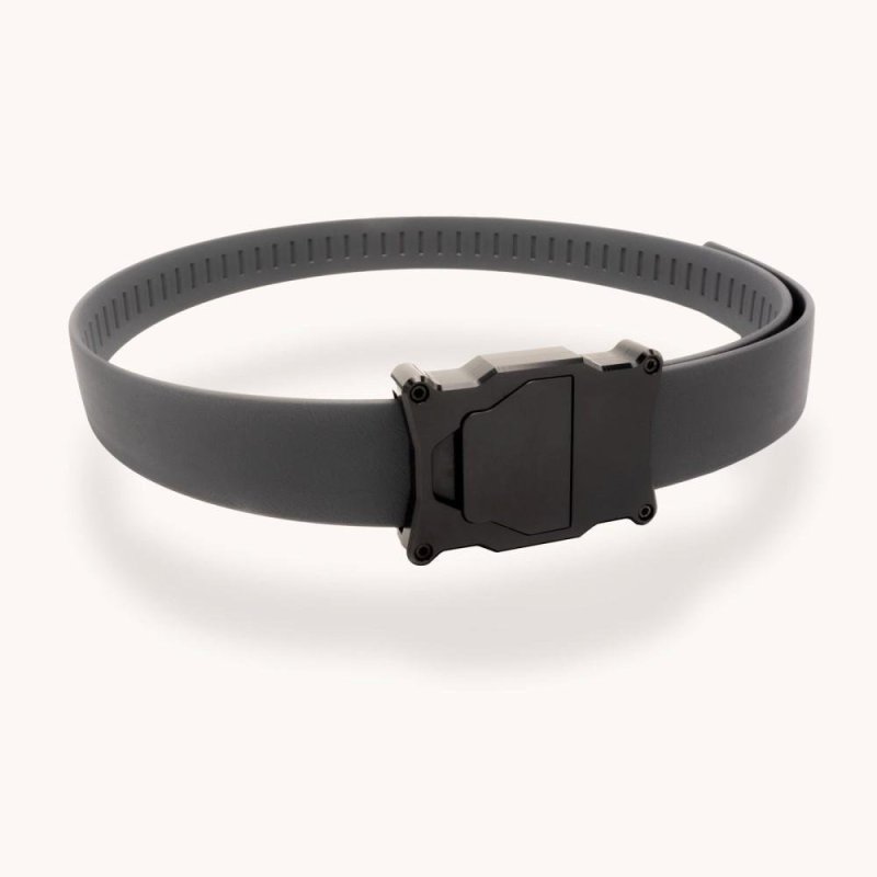 Shield Arms Apogee Belt Grey 1.5 in Adjustable Aircraft Aluminum Buckle