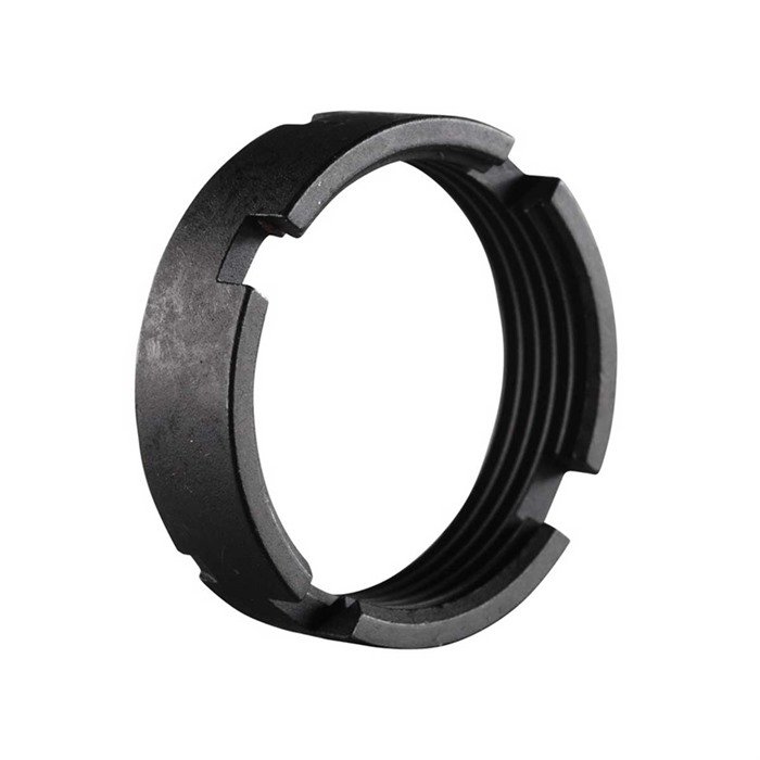 AR-15 MBA-3-MBA-4 CARBINE CASTLE NUT BLACK STEEL