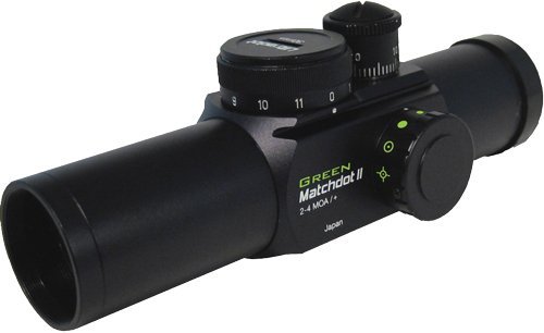 Ultradot Green Matchdot II Sight 4 Dot Sizes 2 Reticles 30mm Tube
