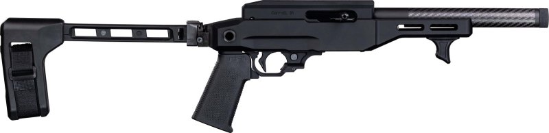 Volquartsen ENV-9 .22 LR Rapid Release Mag Release 10+1 9 In Black Aluminum