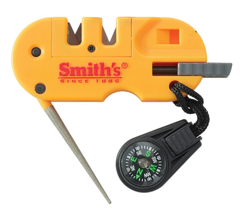 SMITHS Pocket Pal X2 Dual-Sided Sharpener Fire Starter Tapered Diamond Rod