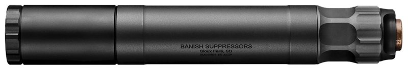 Banish Suppressors Banish Suppressor 45 .45cal 6.7 In Black