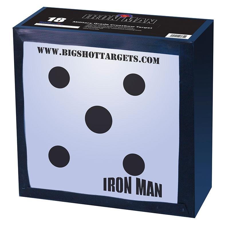 Big Shot Archery IM 18 Iron Man Crossbow Target 18x18x12 400 FPS Rated