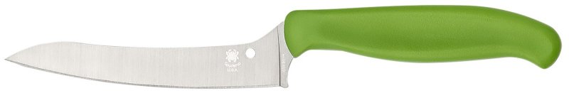 Spyderco Z-Cut Pointed Tip Green K14PGN 260 4.40 In