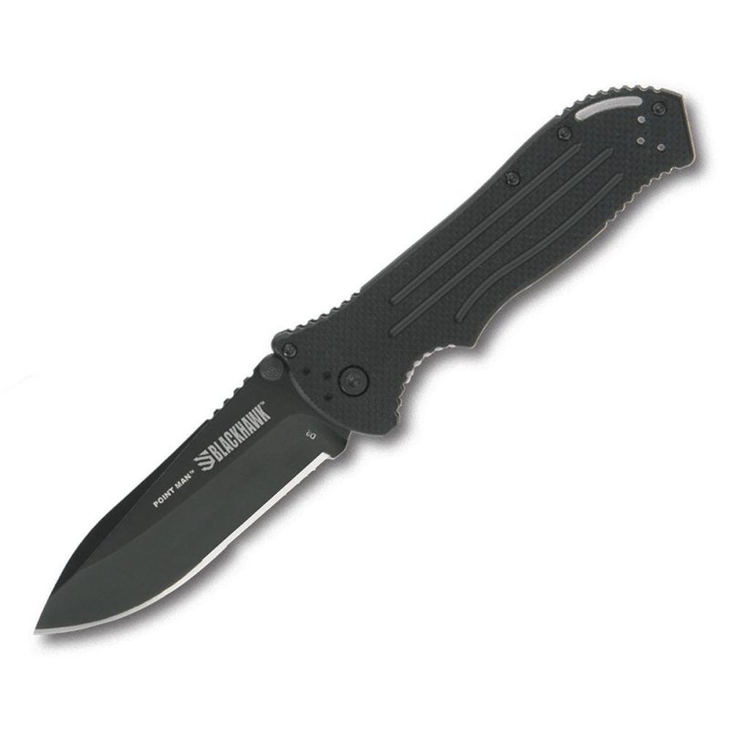 Bear & Son Blackhawk Point Man Sideliner Folding Knife 3-3/8 Drop Point