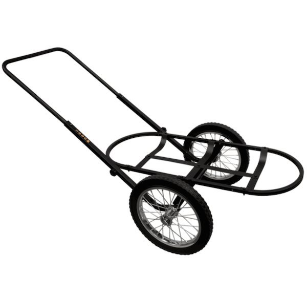 Muddy MGC400 The Mule Game Cart, Steel, Rubber Wheels, 29lb, 300lb Capacity