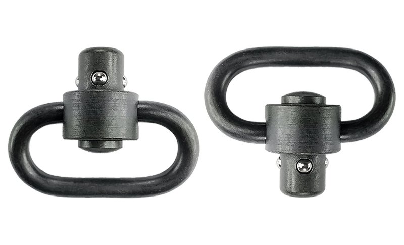 GrovTec 1.25" Heavy-Duty Push Button Swivel Set