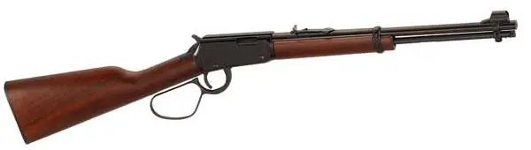 Henry H001L Lever Action 22 Short 16.1 in Blued 12 Round Walnut Stock