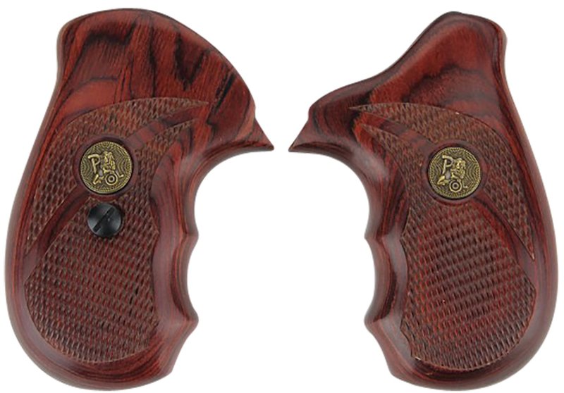 Pachmayr Renegade Deluxe Wood Laminate Grips S&W J-Frame Rosewood