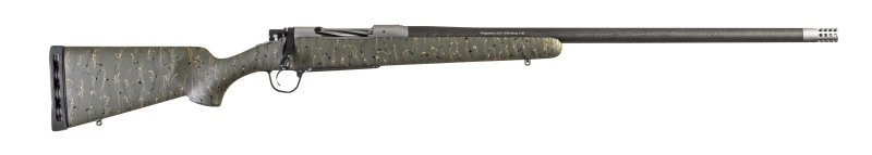 Christensen Arms Ridgeline 6.5PRC 24" TB Stainless/Green-Blk-Tan