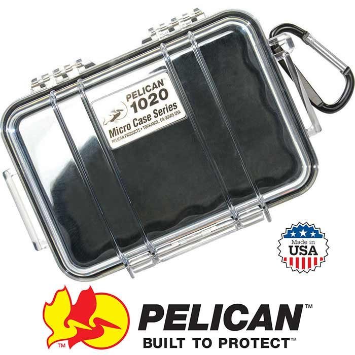 1020 Micro CS No Foam Accessory Black Clear Polycarbonate