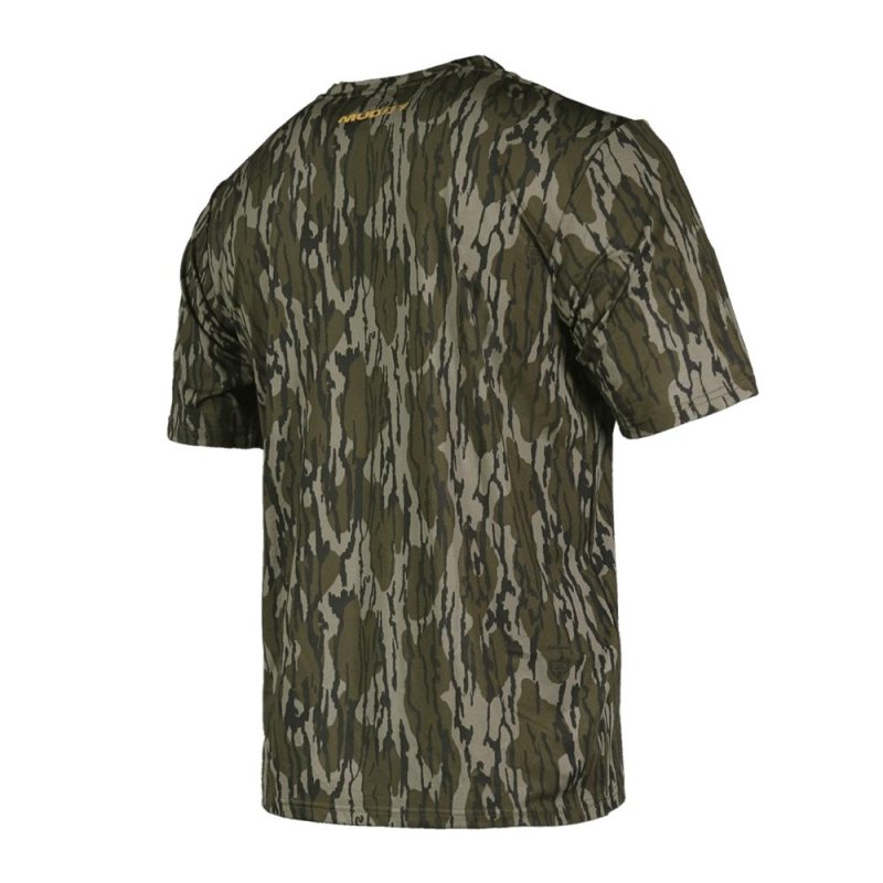 Muddy TRX Performance Lightweight Short Sleeve Shirt Mossy Oak Bottomland XL