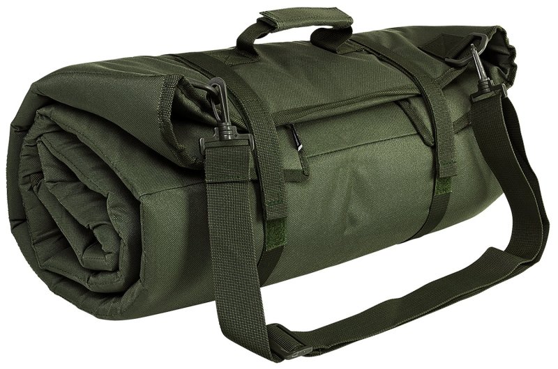 NcStar CVSHMR2957G Roll Up Shooting Mat Green 69"x35" PVC