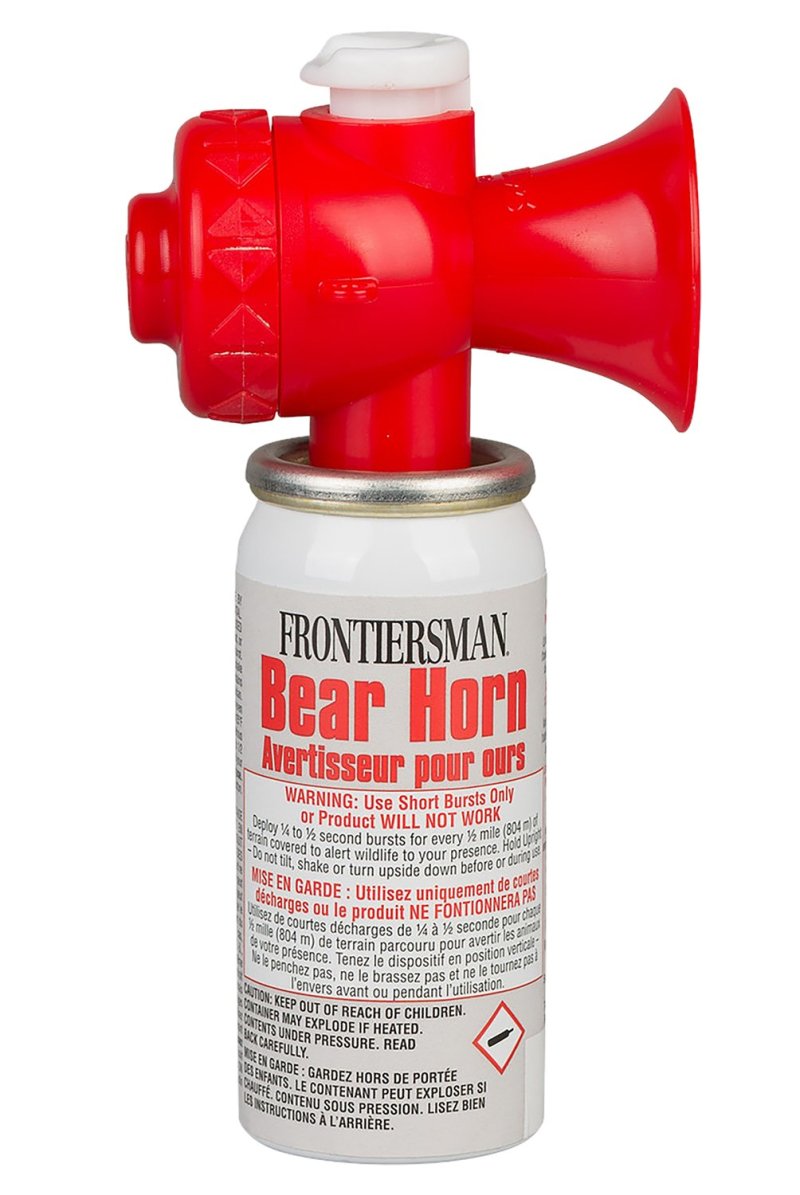 Sabre Frontiersman F-LH-01 Bear Horn 115 dB Compact On/Off Locking Top