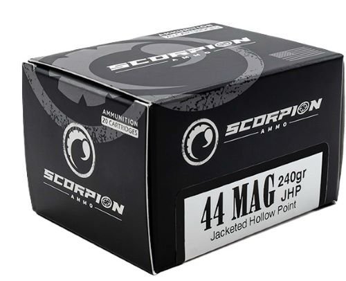 Scorpion 44 REM MAG 240GR JHP 20RD