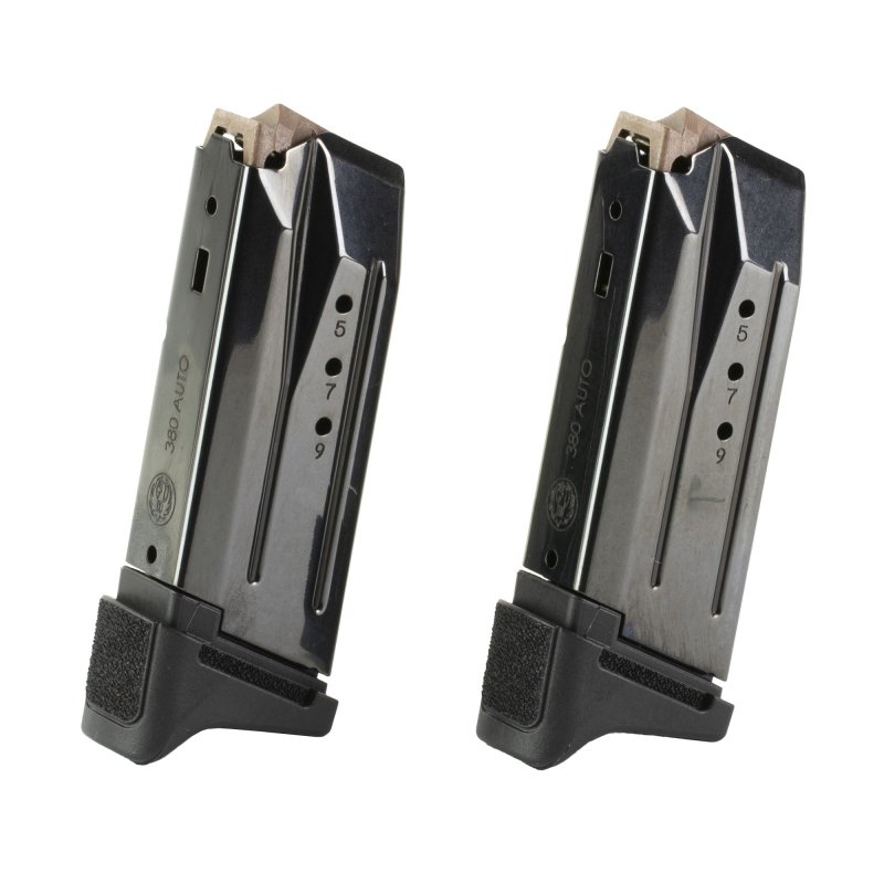 Ruger Security 380ACP 10rd Black Steel Magazine 2-Pack