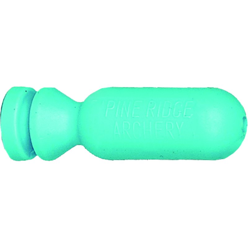 Pine Ridge Nitro Speed Bomb Turquoise 2 pk. - Adjustable String Nocks, No Brass or Shrink Tubing