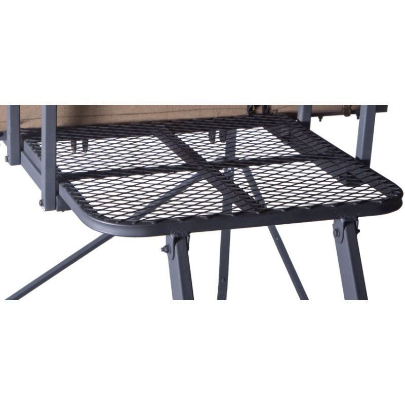 Millennium Q-203-00 Buck Hut Ladder Platform, Steel, 8.25 lbs, 26.75"x24"