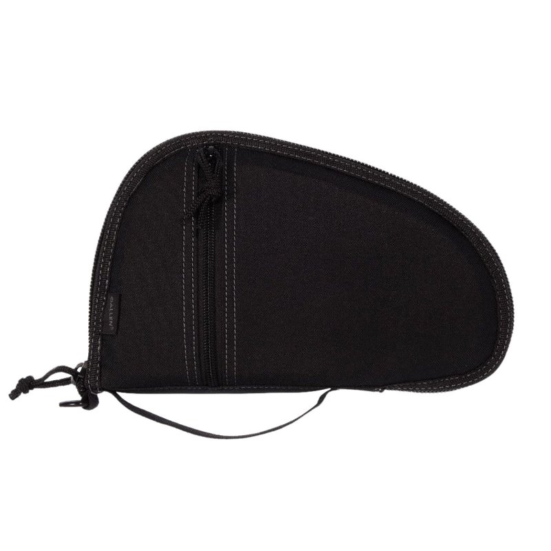 Allen Company 3615 Handgun Case 10.5 In Black Polyester Lockable Zipper