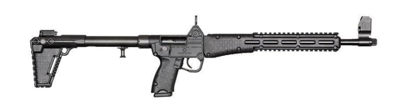 Kel-Tec SUB2K9GLK17BGRN 9mm 16" Semi-Auto Carbine, Glock 17 Mag, Green