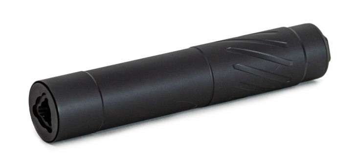 Banish(Silencer Central) BANISH46V2 Banish 46-V2 .460 cal 1.59 in Black Titanium/Stainless Steel 5/8 inx24