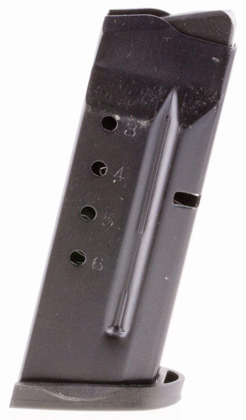 ProMag SMI29 6-Round .40 S&W Blued Steel Magazine for S&W M&P Shield