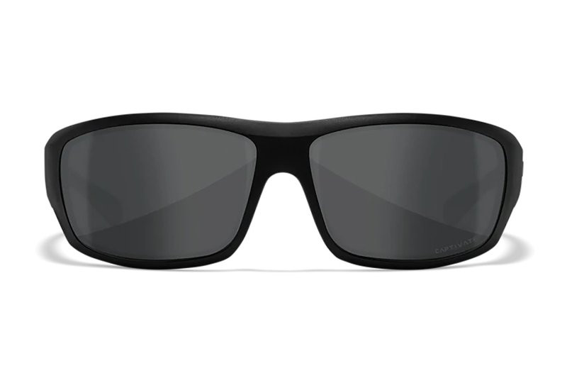 Wiley X Omega ACOME08 M/L Gray Polycarbonate Lens Matte Black Frame