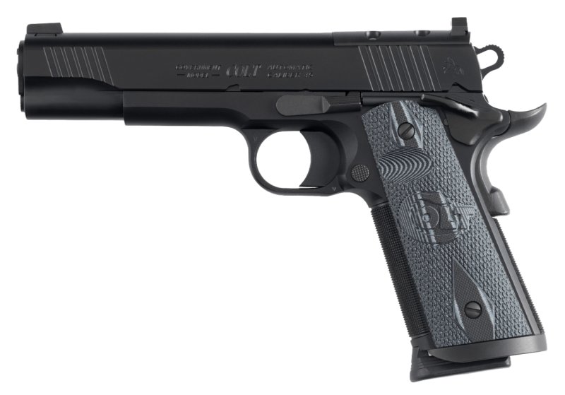Colt ZO1080CCUOR Shooter's Model .45 ACP 5 In Black IonBond