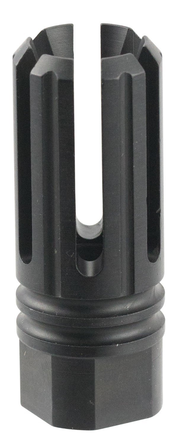 TacFire MZ10053BN 6-Prong Flash Hider Black Nitride Steel 5/8 In-24 tpi