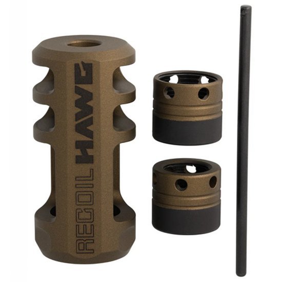 Browning Sporter Recoil Hawg Muzzle Brake .30 Caliber Bronze 2.2 in