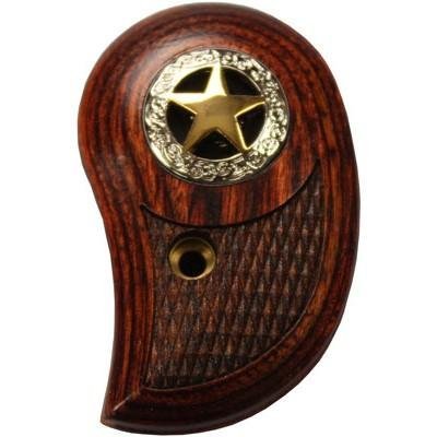 Bond Arms Grip Standard Rosewood Laminate 2-Tone Star Inlay
