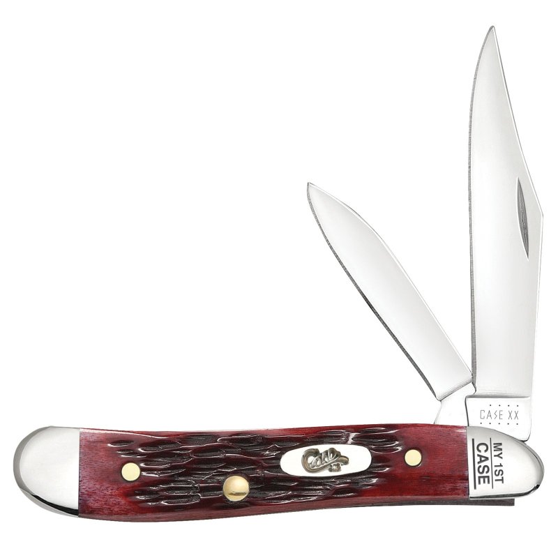 Case & Son 03693 6220 SS My First Peanut Old Red Bone Peach Seed Jig
