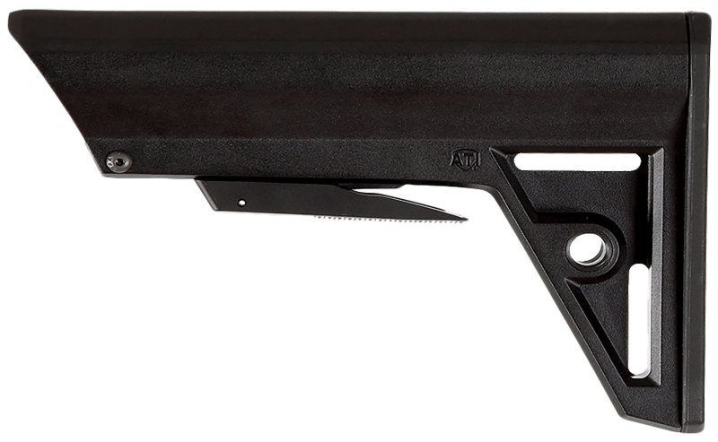 ATI C.2.10.2212 TactLite GEN2 Adjustable Stock, AR-15/AR-10, 6.2oz, Black