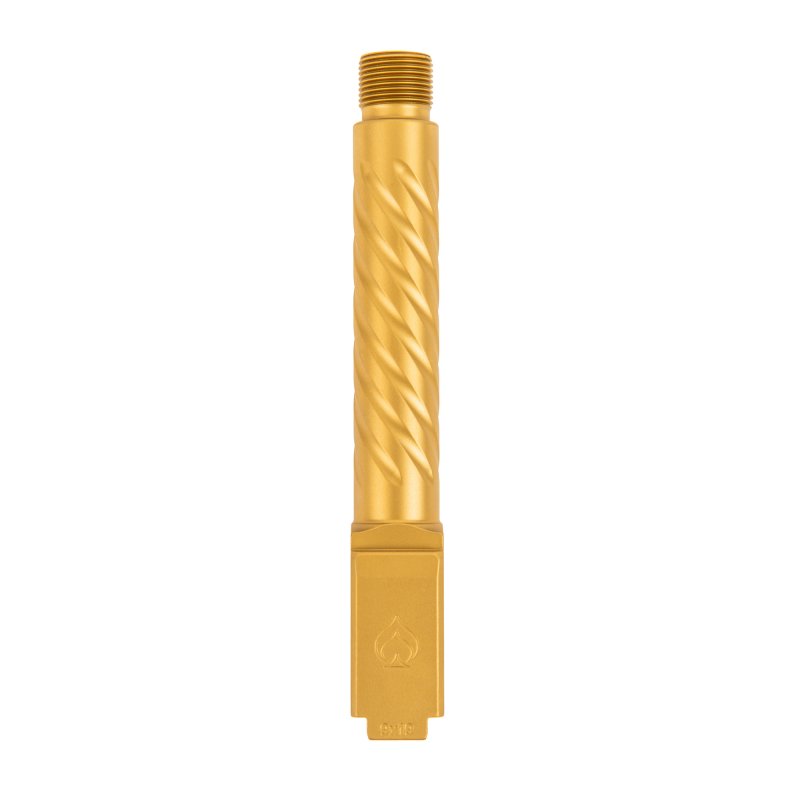 Ballistic Advantage BAPSG195T3G 9MM 4.5in Threaded Barrel Gold PVD