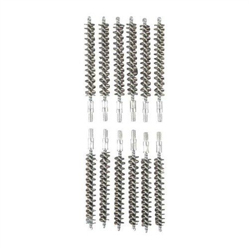 Brownells Standard Line Stainless 30 Caliber Rifle Brush 12 Pack
