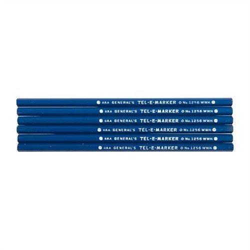 Brownells Mark-On Anything Pencils White 6 Pack