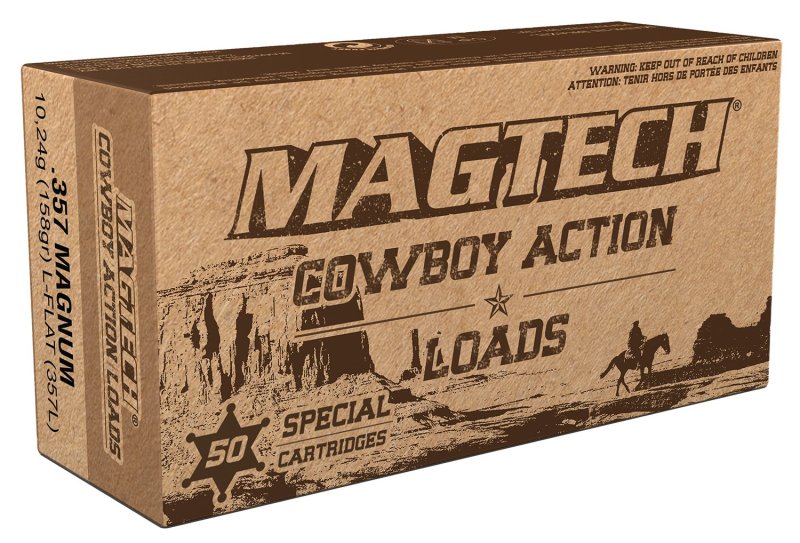 Magtech 357L 357 Mag 158gr LFN 50rd Box 20-Box Case 1000rd