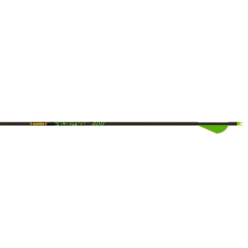 Gold Tip Velocity XT 500 Spine Arrows 6-Pack Raptor Vanes