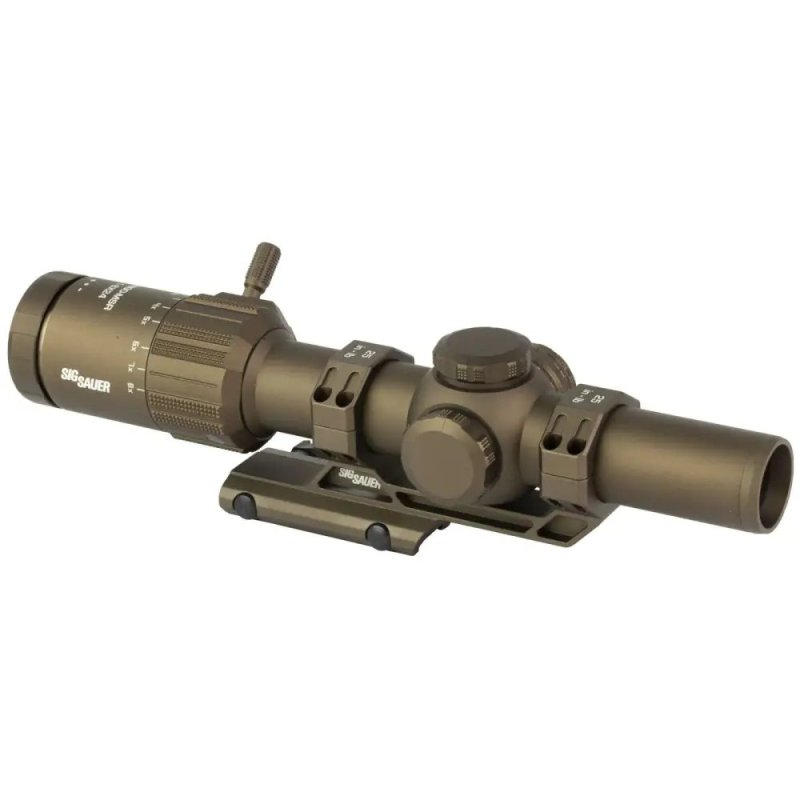 Sig Sauer Tango-MSR 1-8x24mm Coyote Rifle Scope
