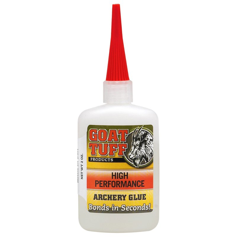 Goat Tuff 1014 High Performance Glue 2 oz Bonds Feathers & Vanes