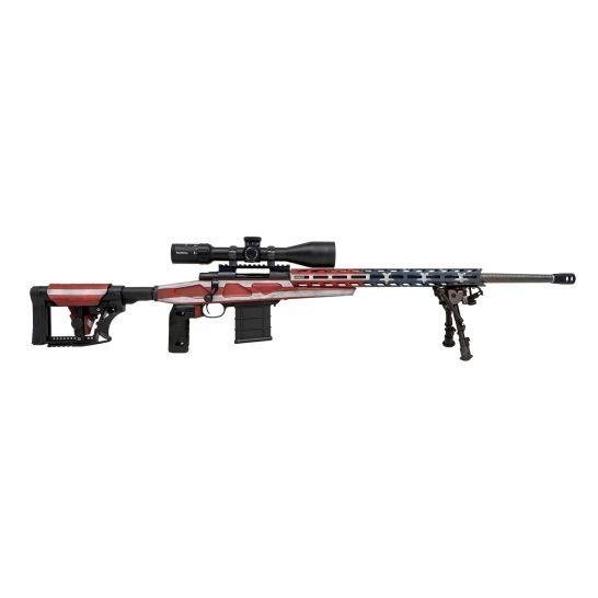Howa M1500 6.5 Creedmoor (Red/White/Blue Flag Cerakote)