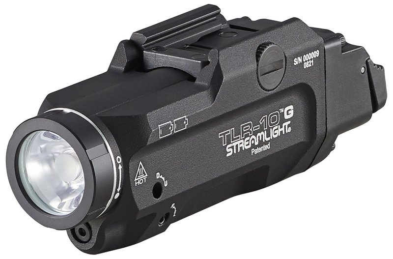 Streamlight TLR-10 G LED Weapon Light Green Laser 1000 Lumens Black